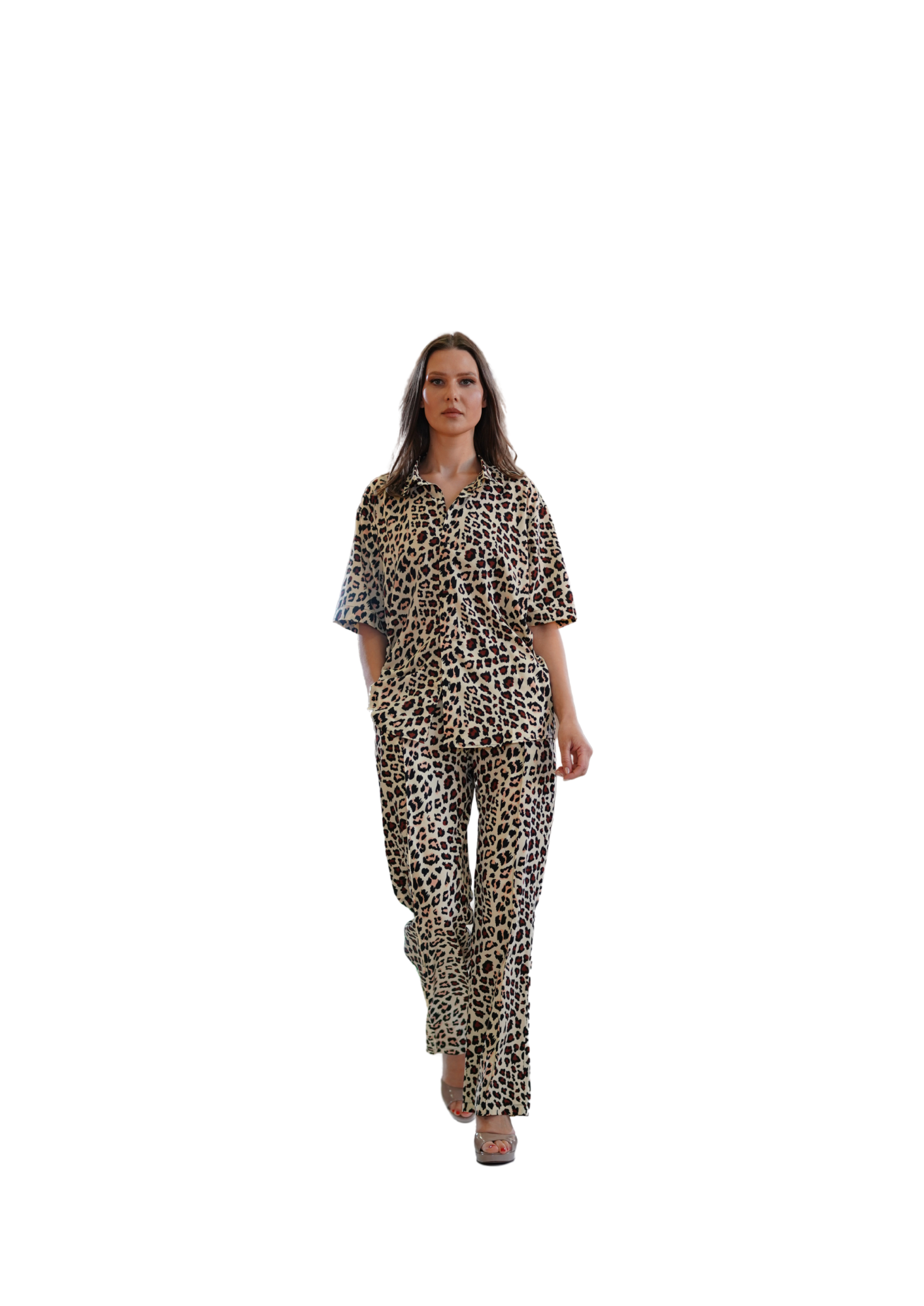 Animal Print Two Pice.