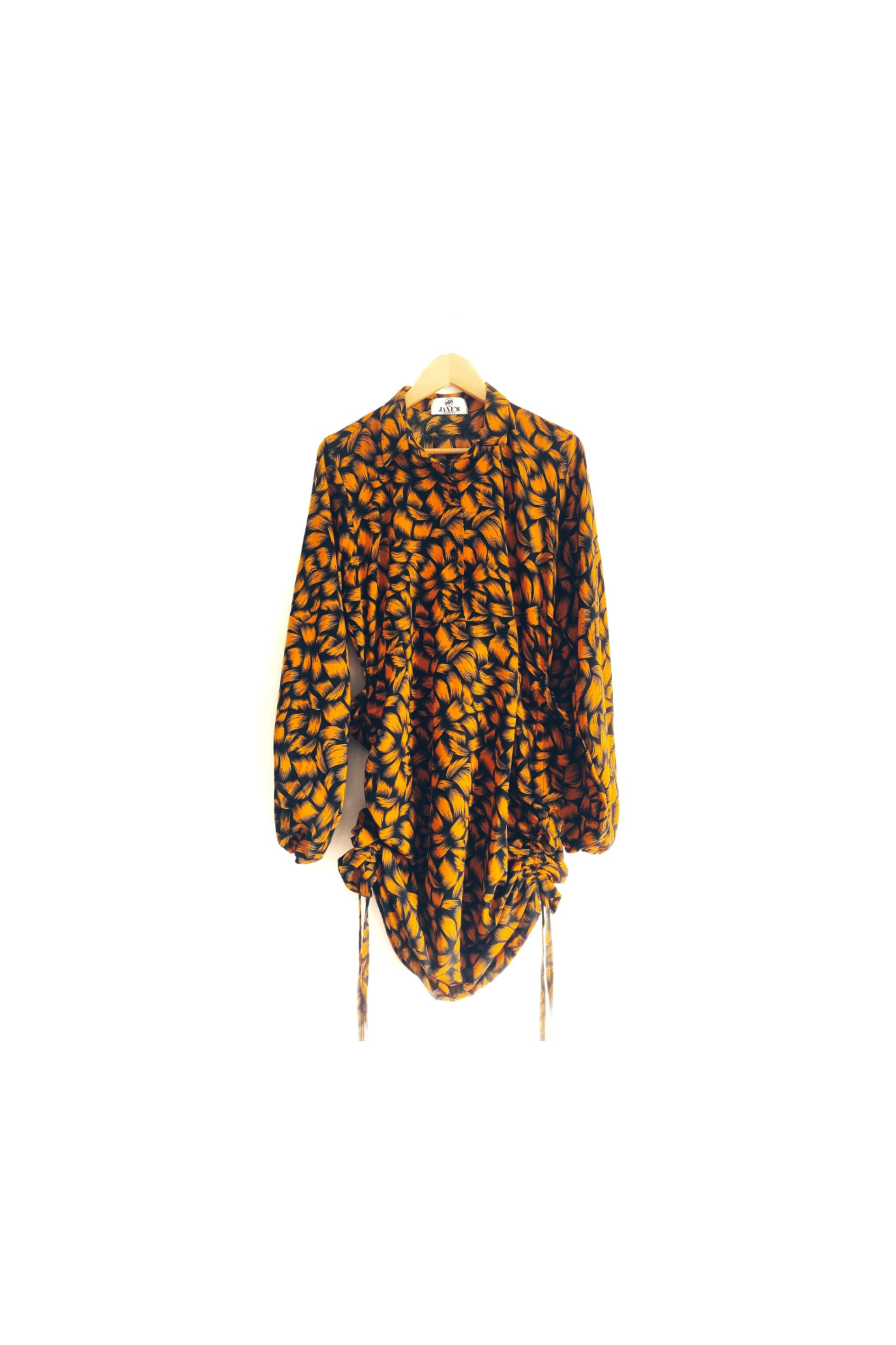 Draw String Fire Dress