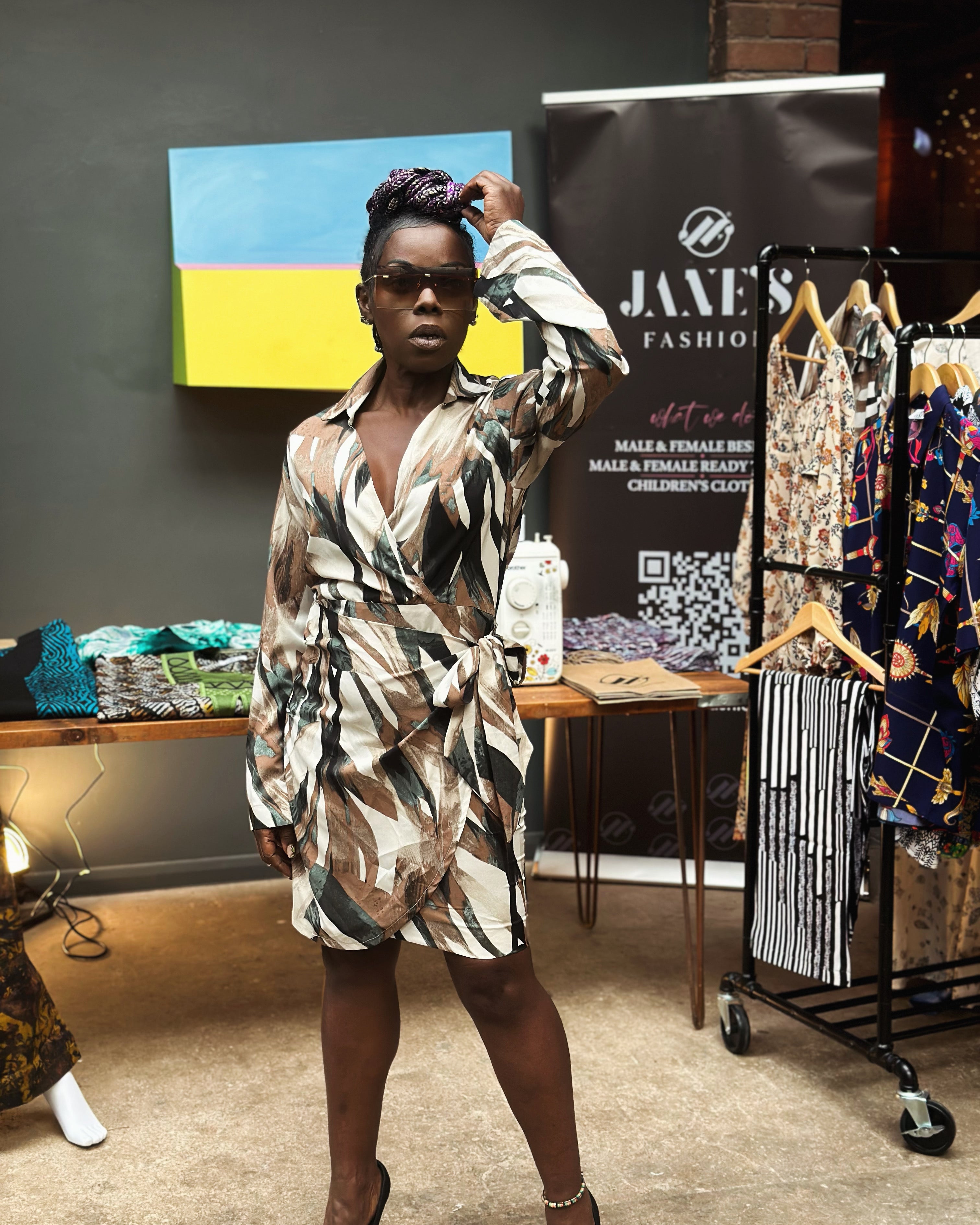 Mini Wrap Dress