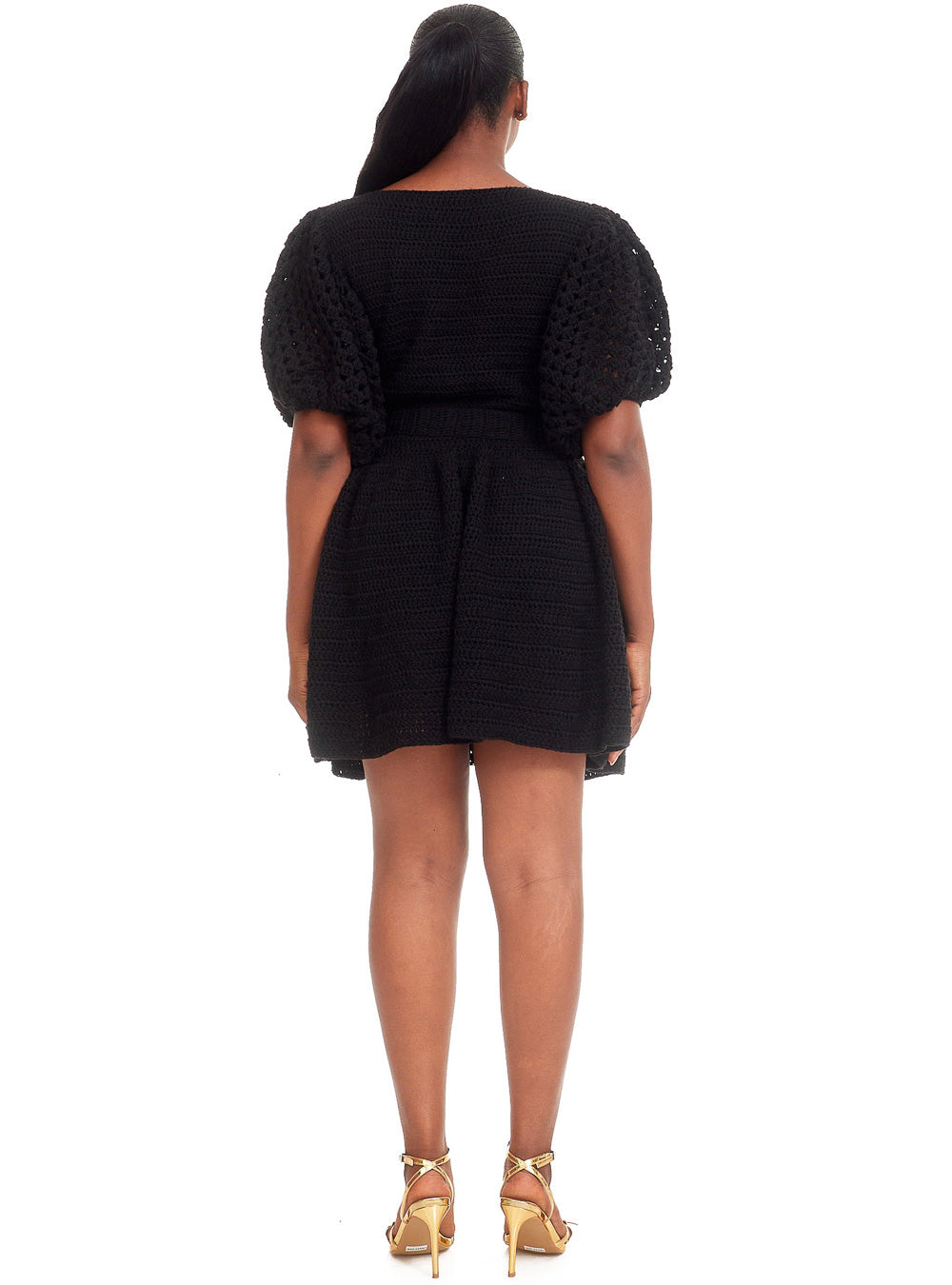 Pure Wool Midi Dress