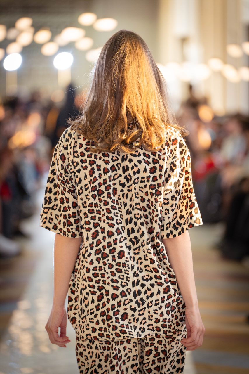 Animal Print Two Pice.