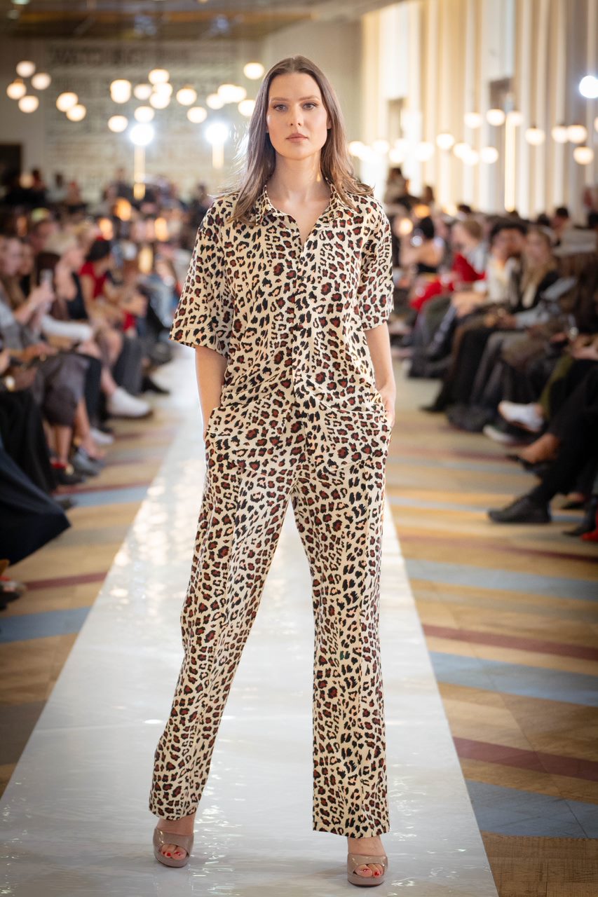 Animal Print Two Pice.