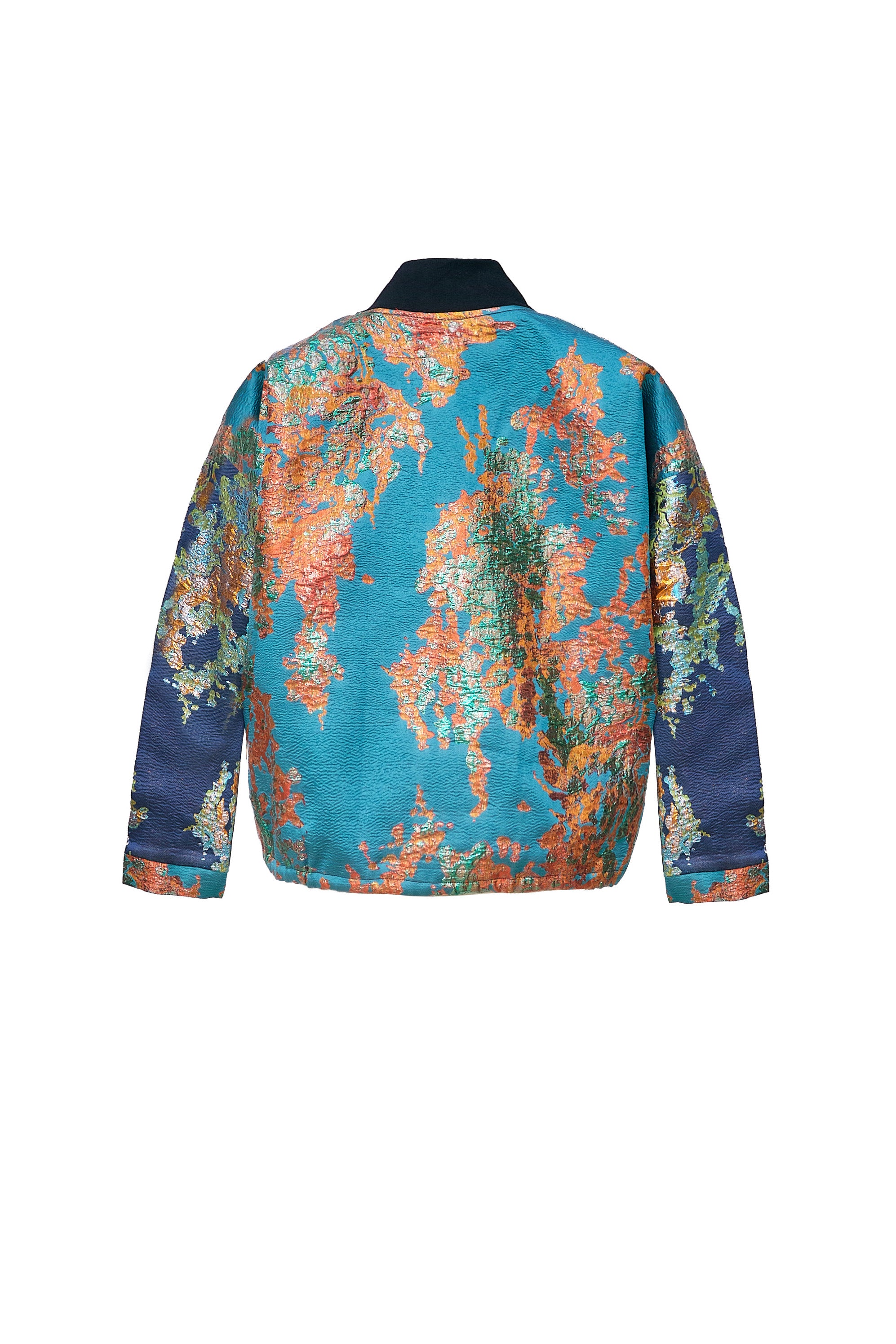 Jacquard Bomber Jacket