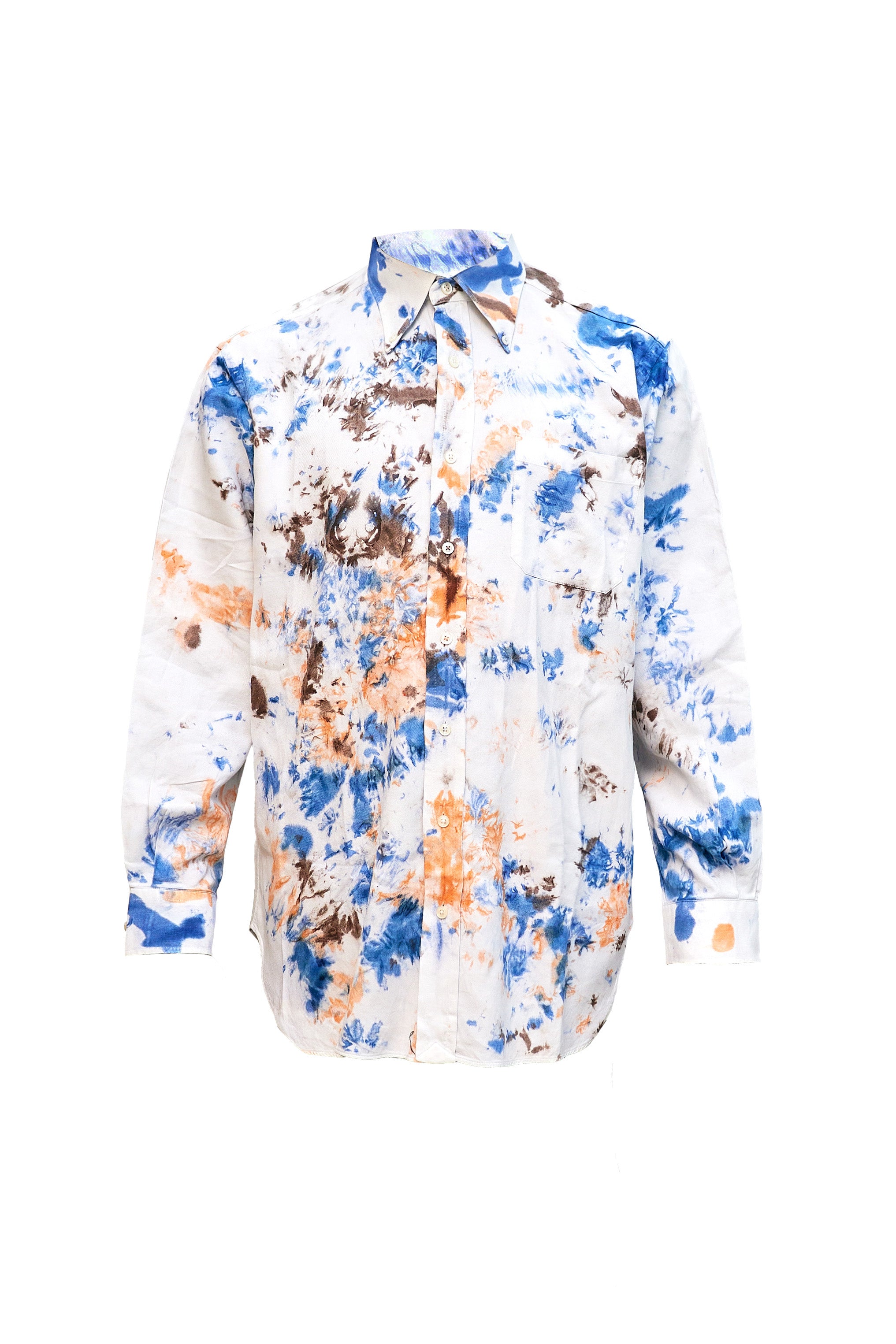 Organic Cotton Handmade Tie-Dye Shirt.