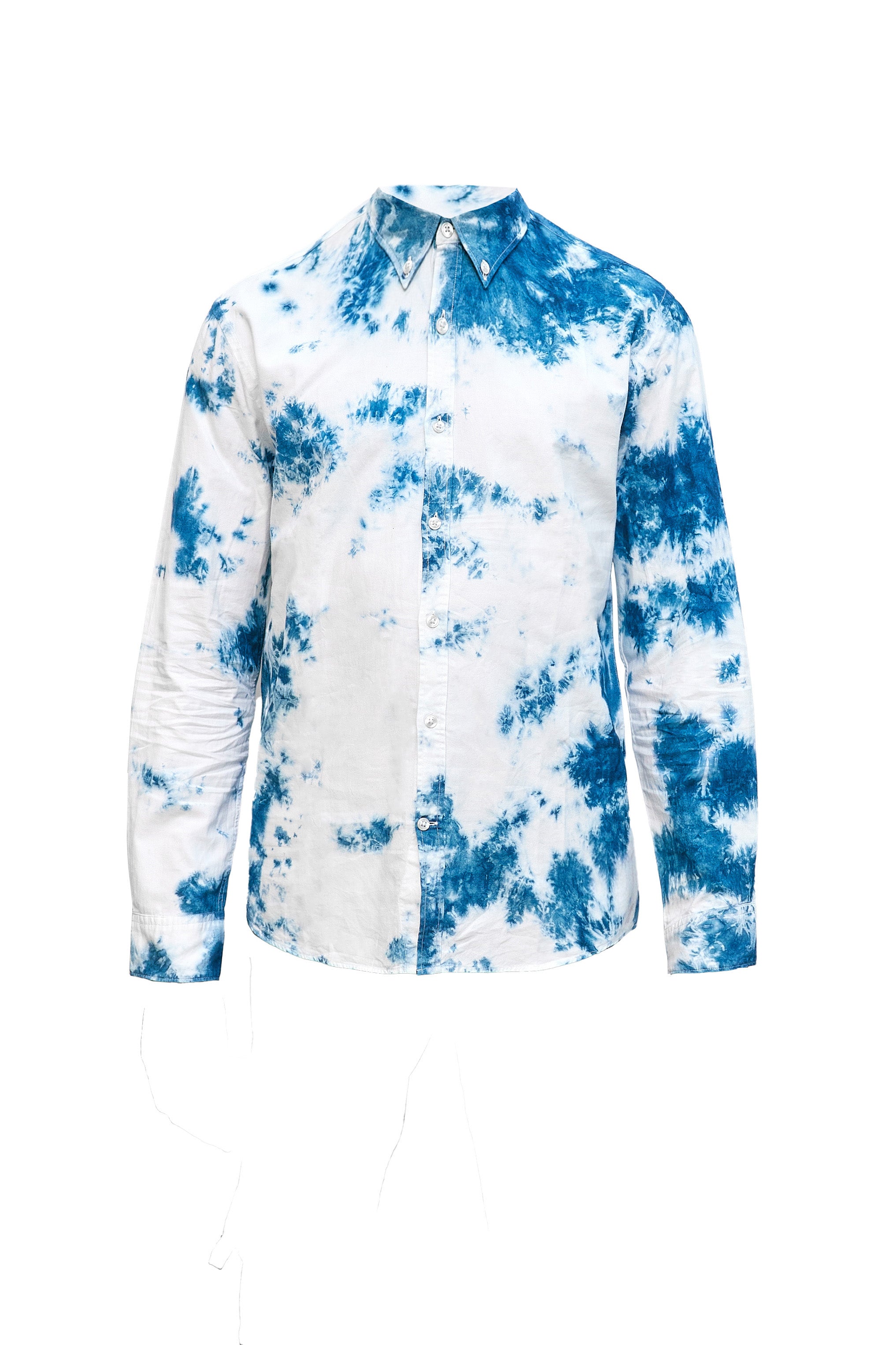 Organic Cotton Handmade Tie-Dye Shirt