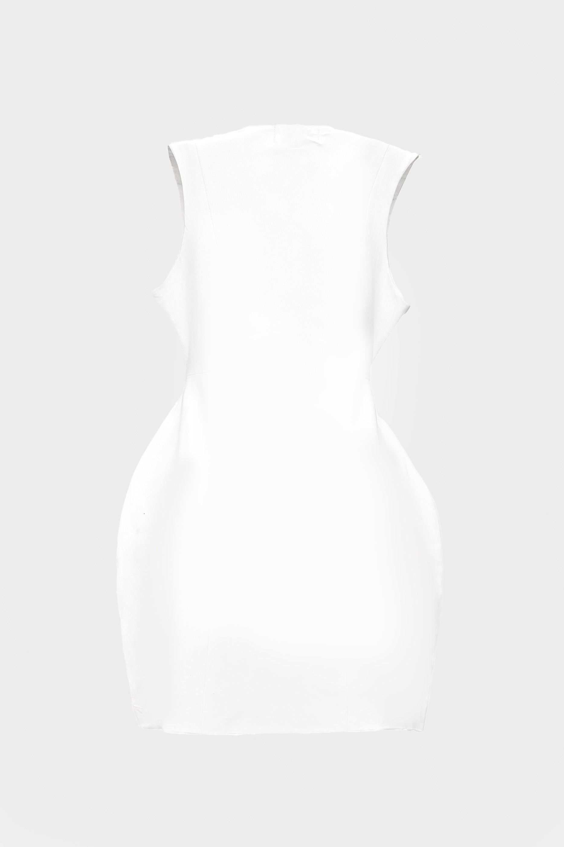 Sleek Front Zip Dress