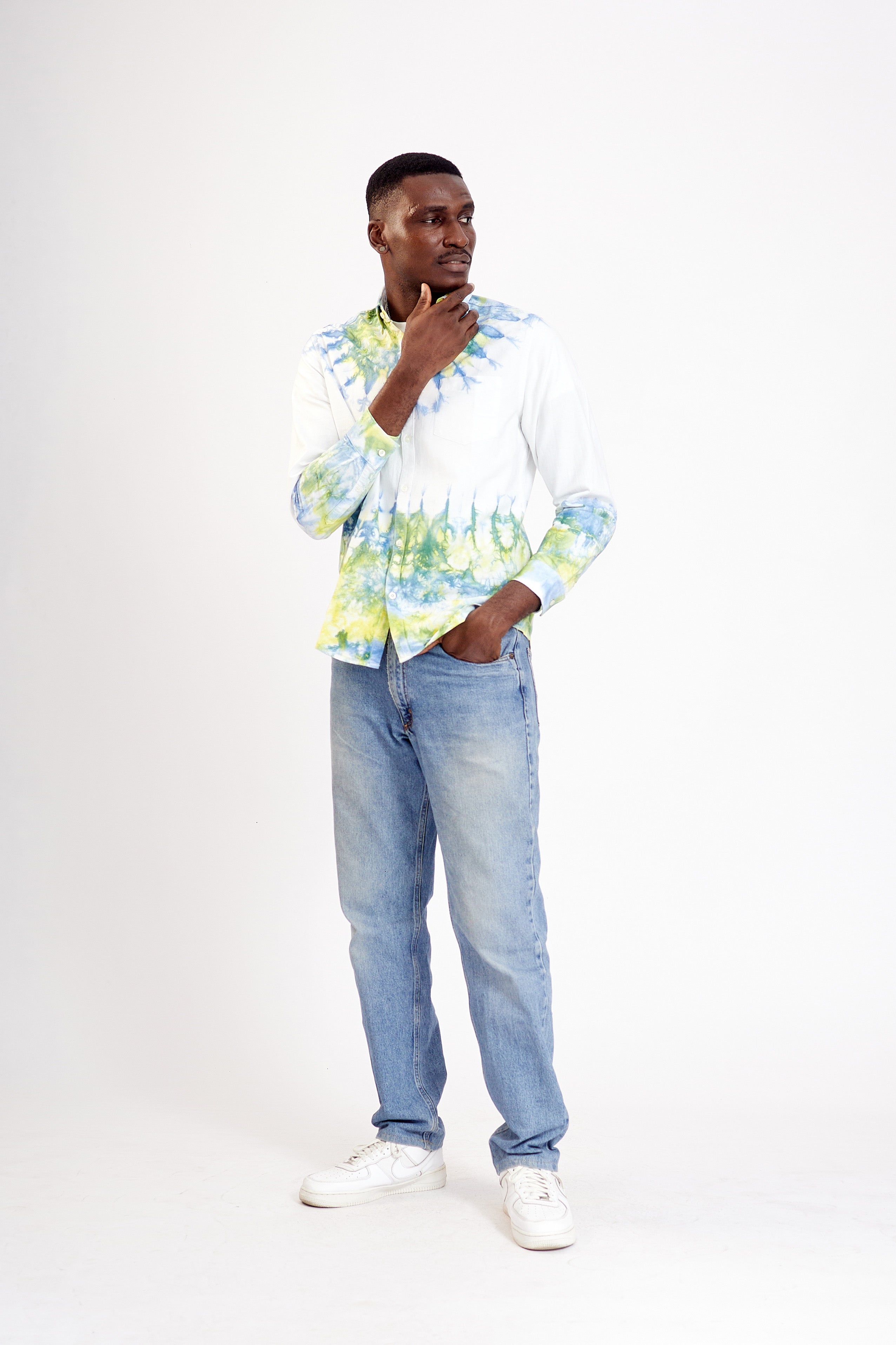Organic Cotton Handmade Tie-Dye Shirt