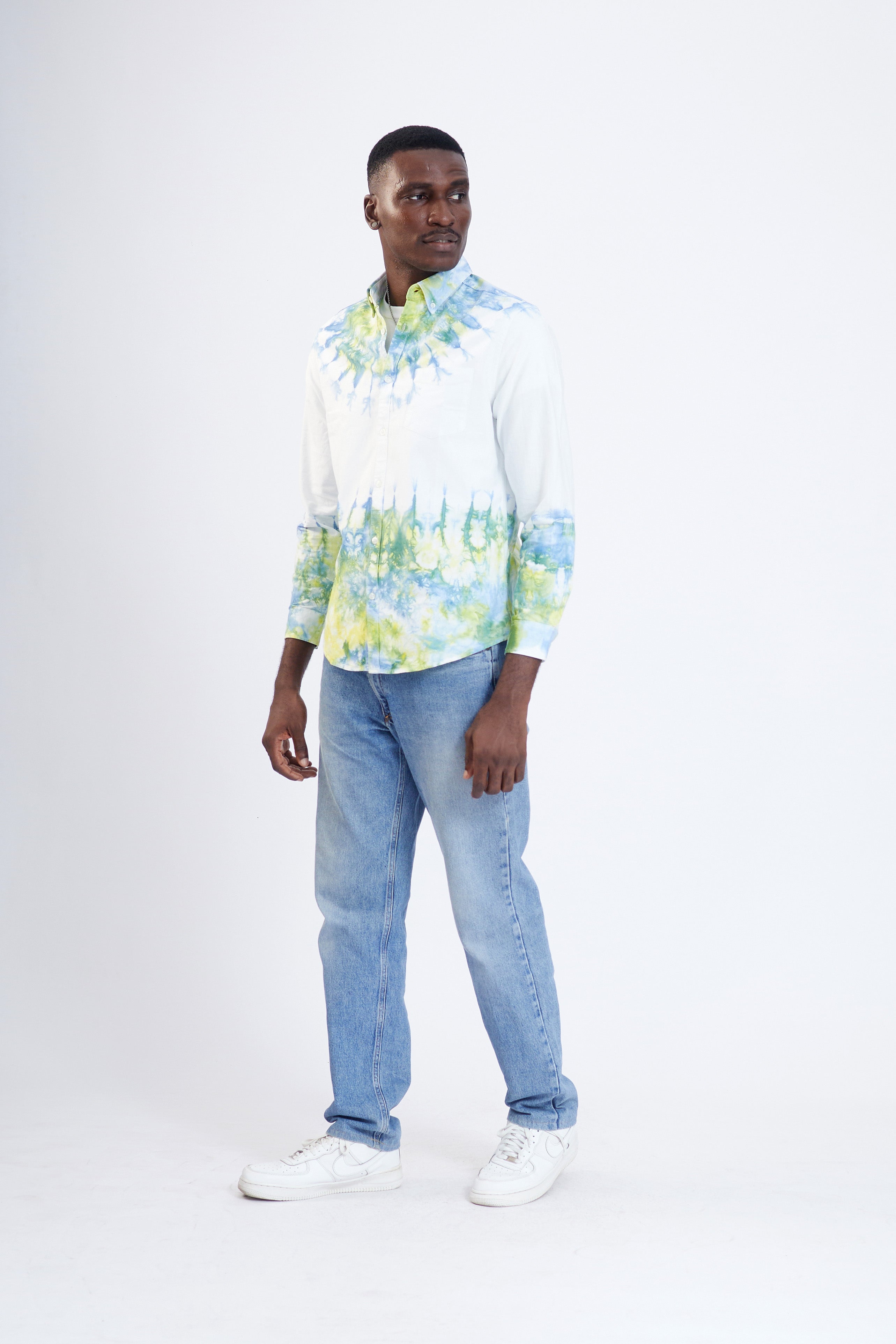Organic Cotton Handmade Tie-Dye Shirt