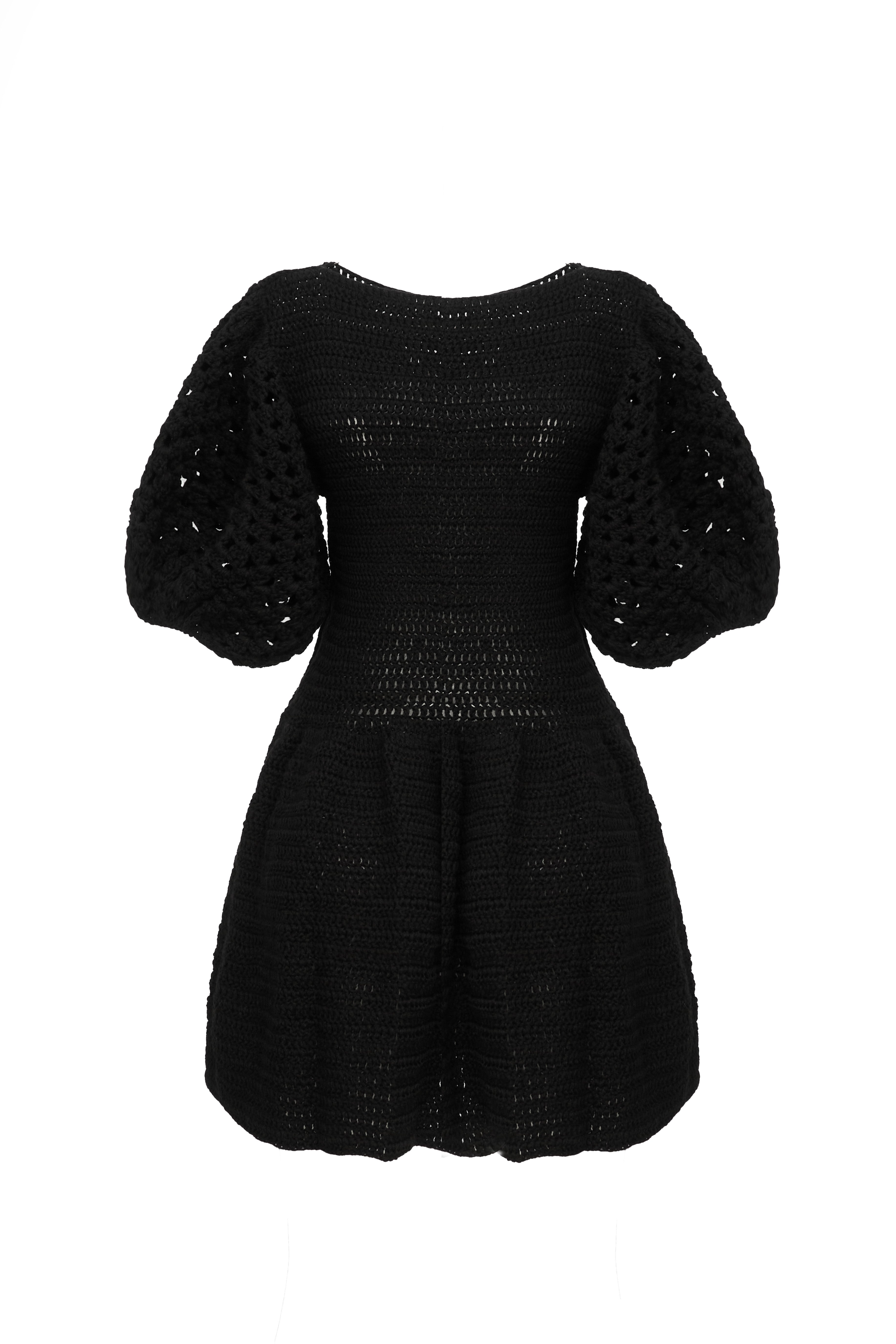 Pure Wool Midi Dress