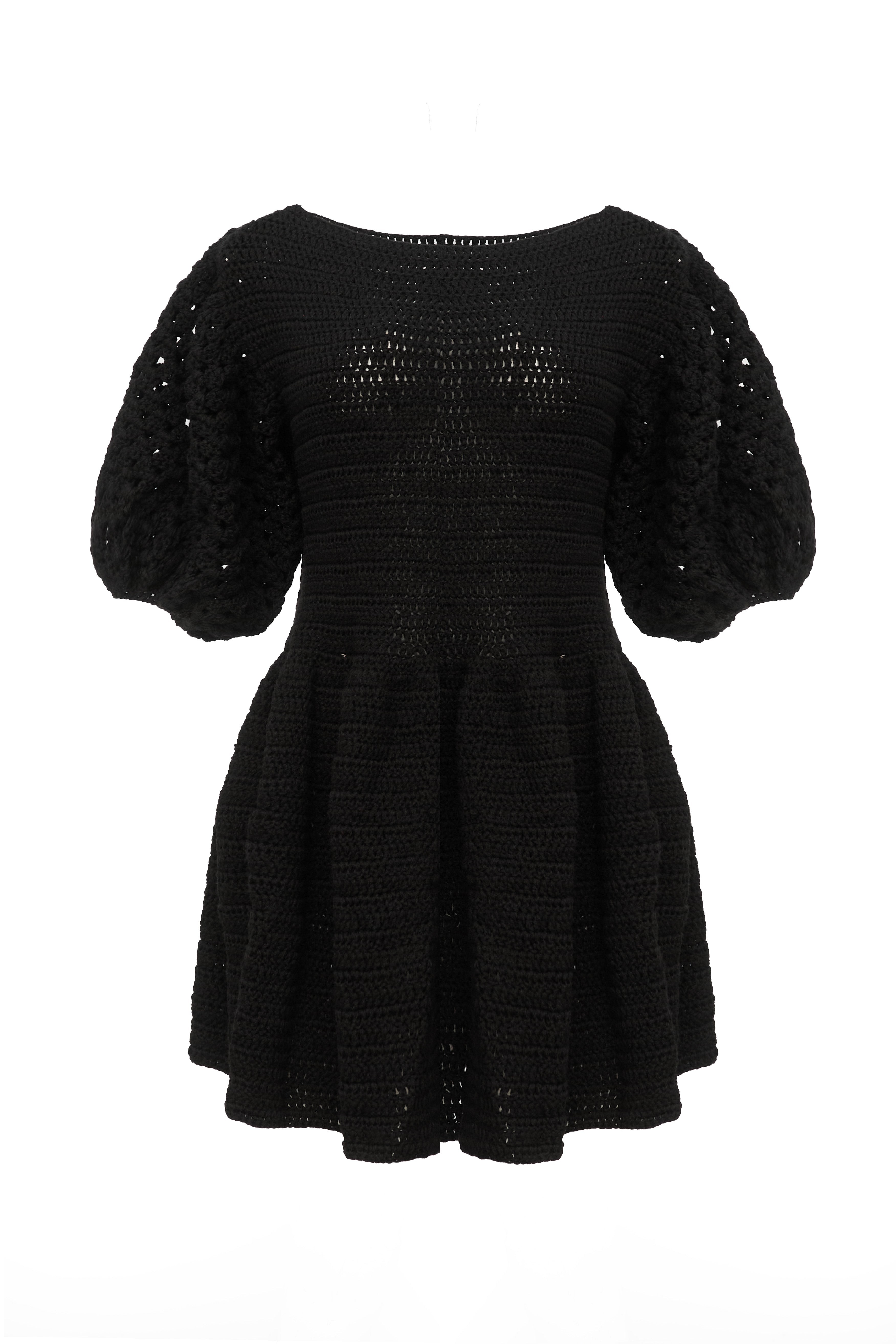Pure Wool Midi Dress