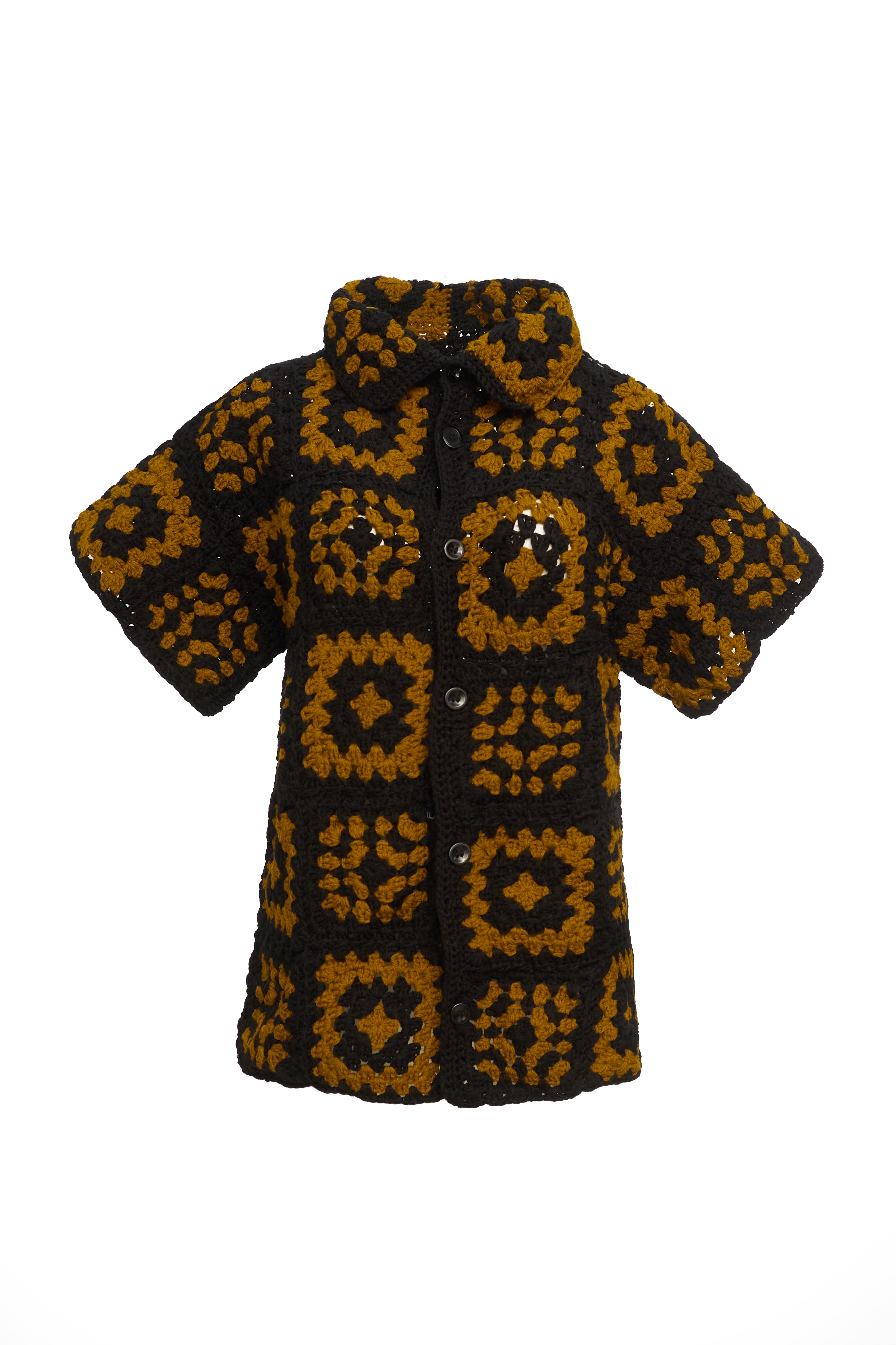 Handmade Crotchet Patchwork Jacket