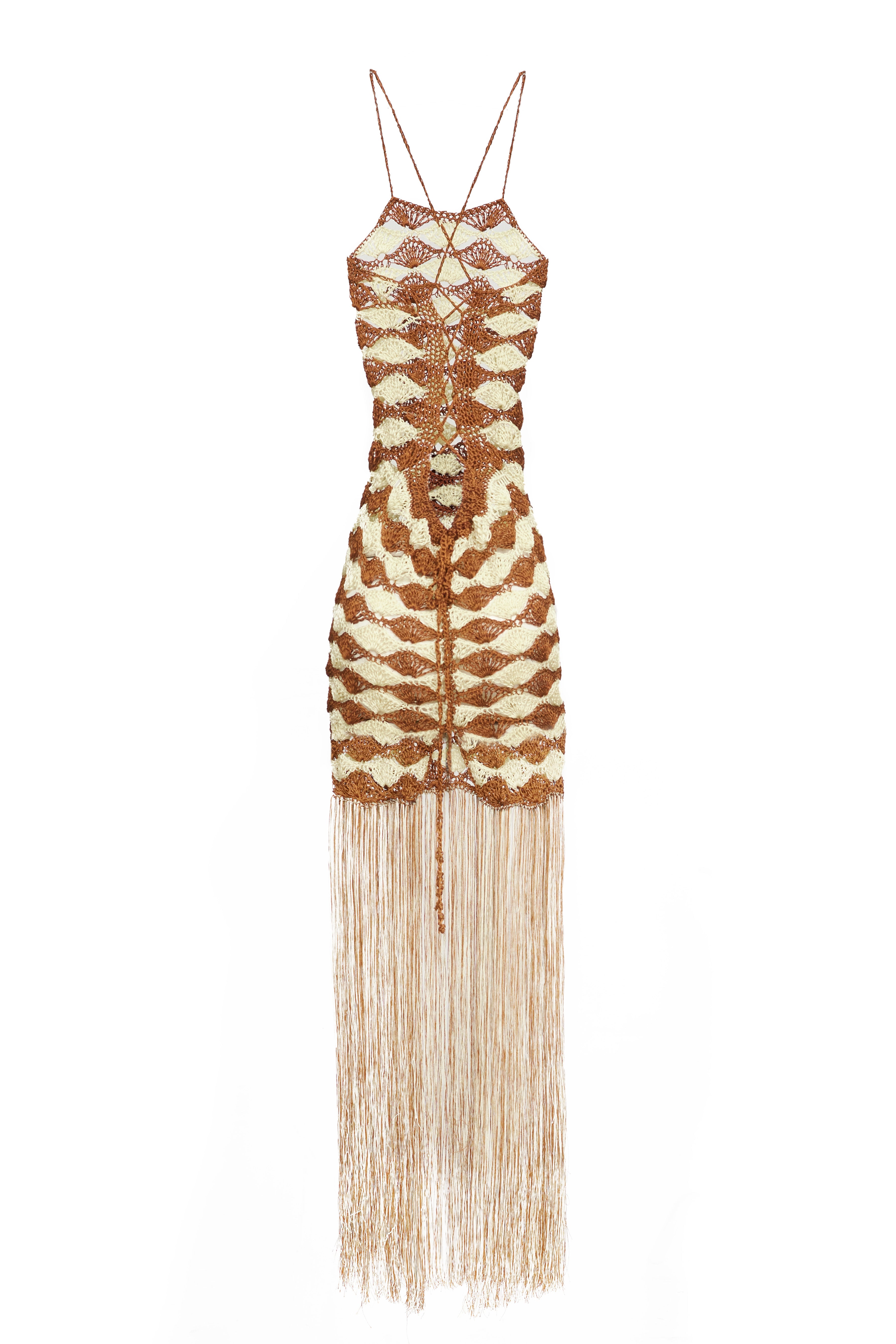Handcrafted Bohemian Twine Dress