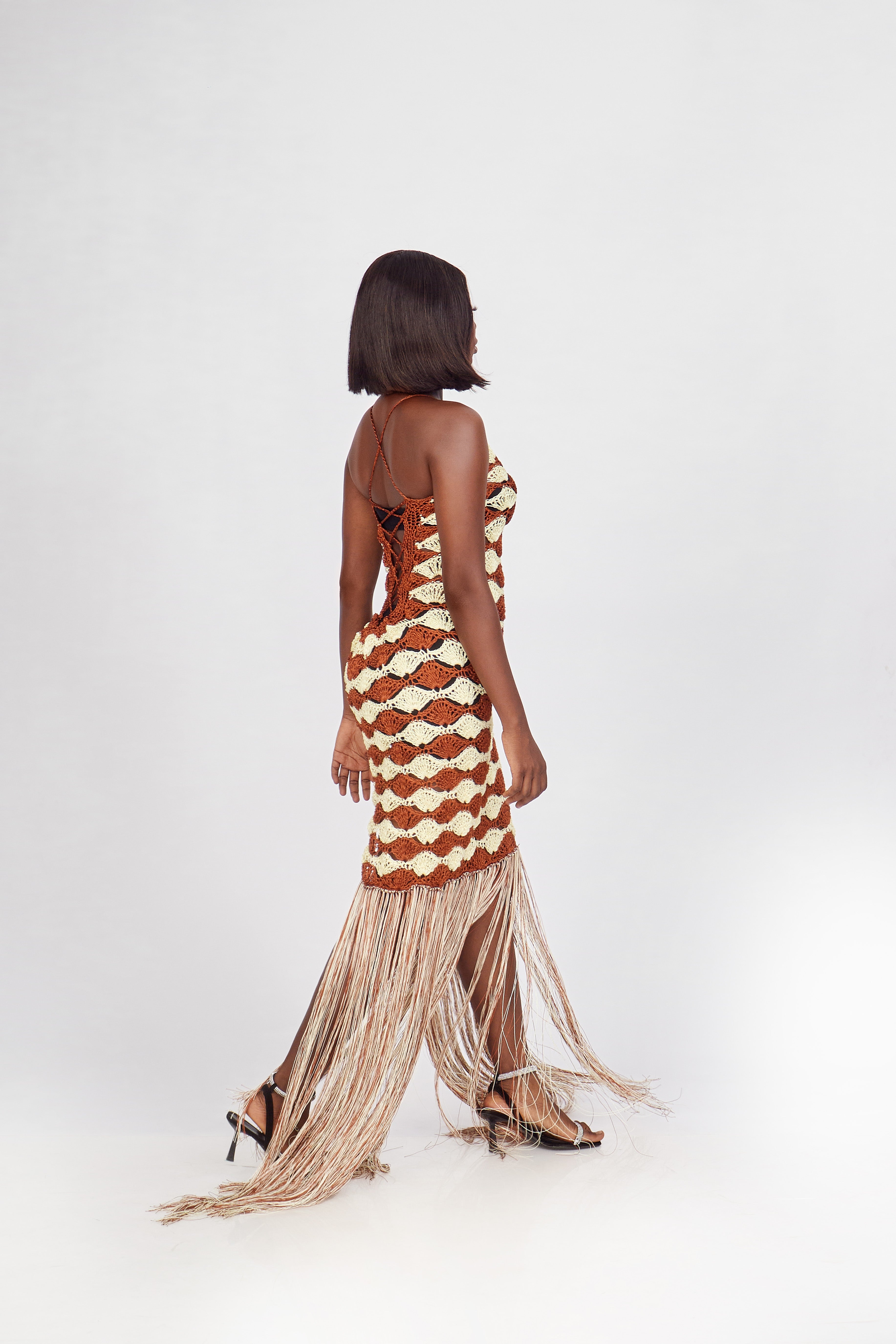 Handcrafted Bohemian Twine Dress