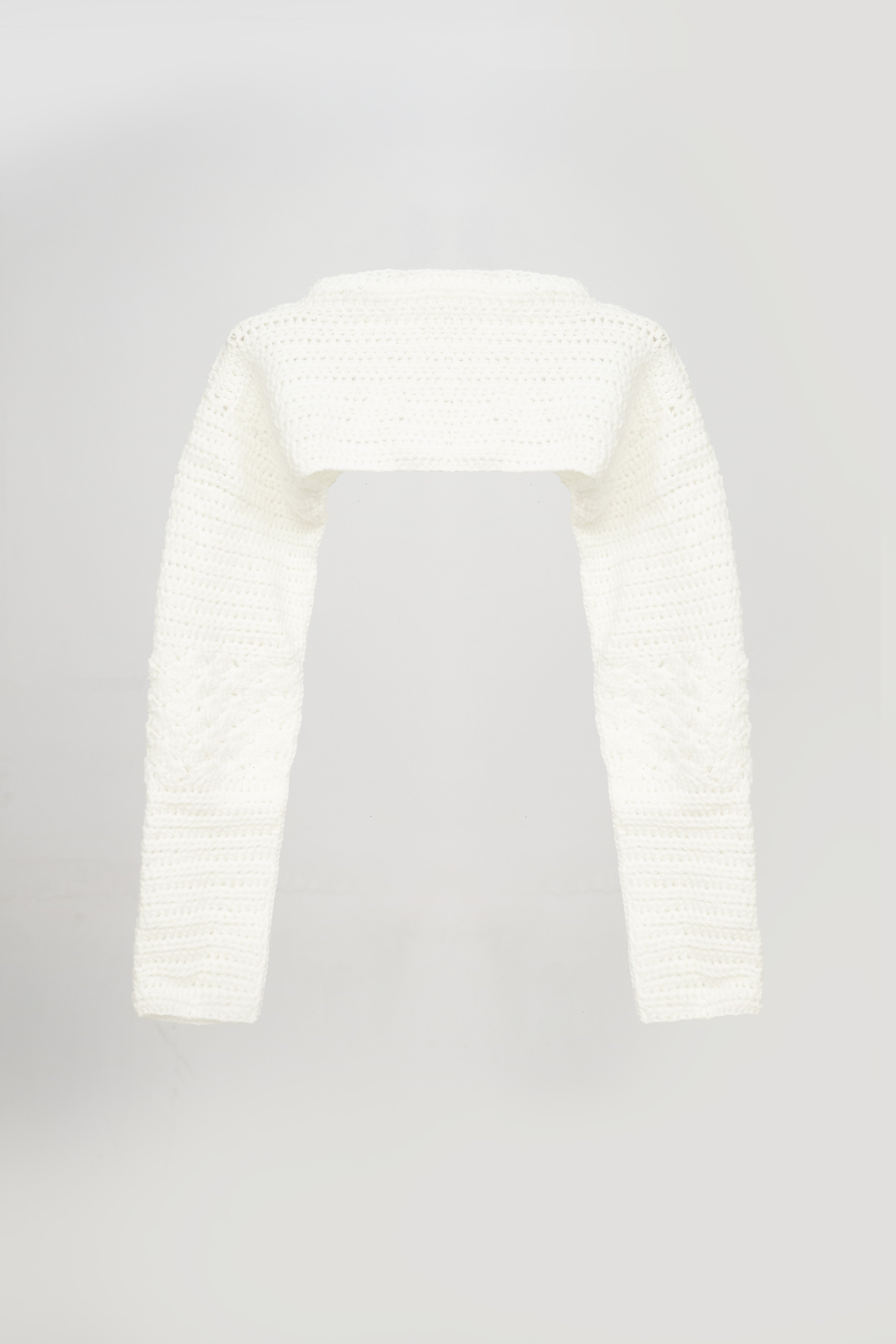 Handcrafted White Crochet Dress