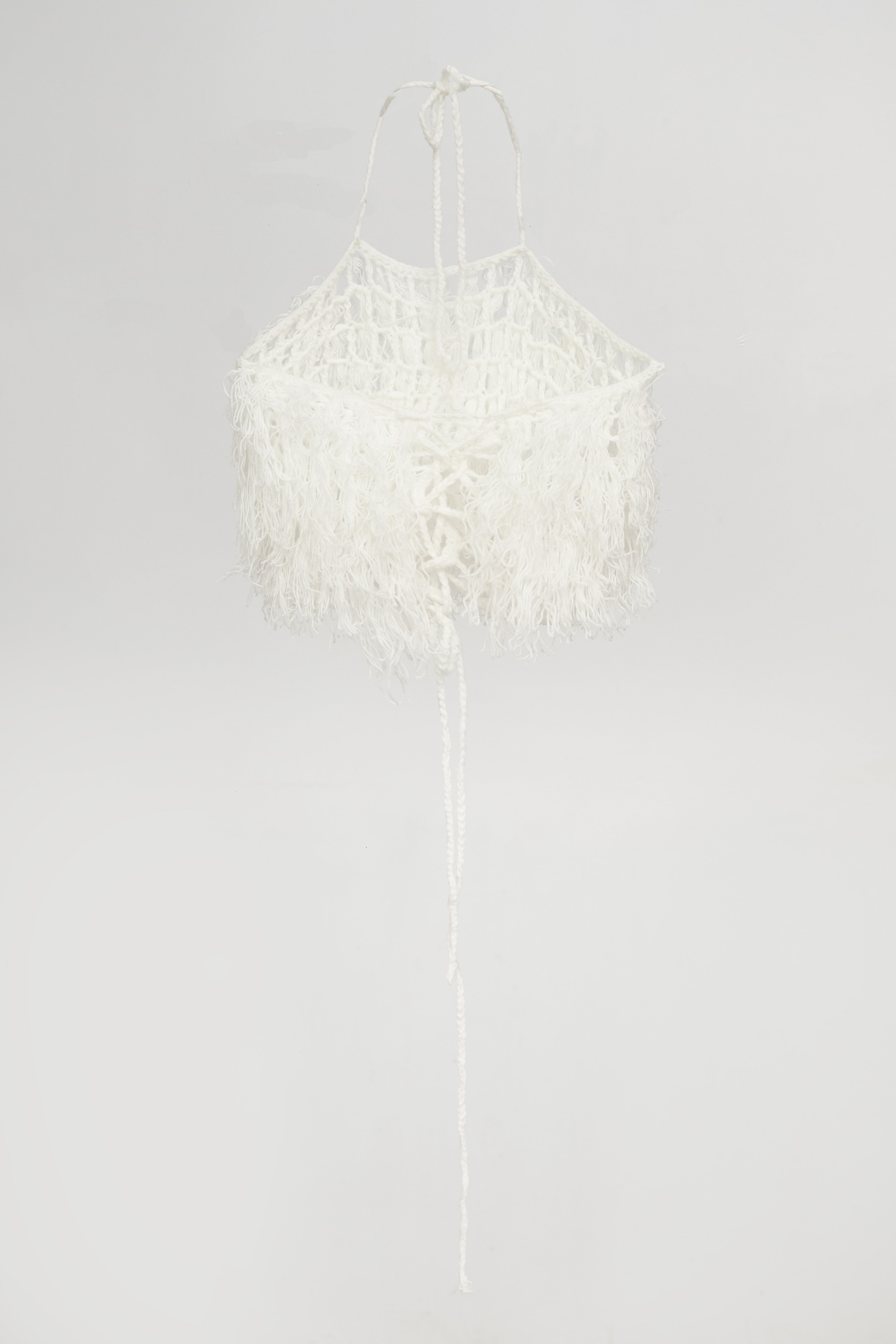 Ethereal Handwoven Wool Fringe Set