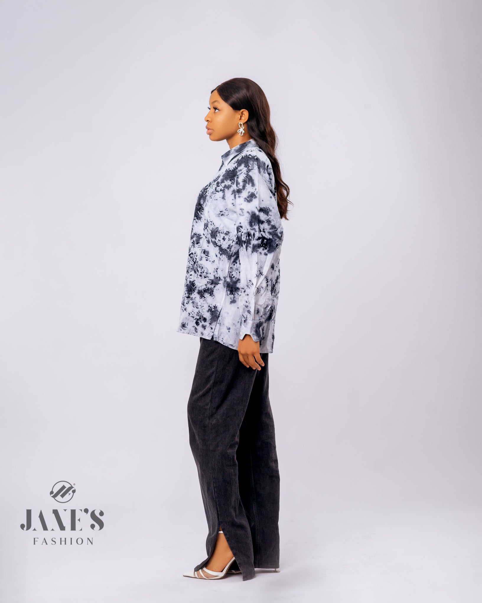 Linen Handmade Tie-Dye Shirt