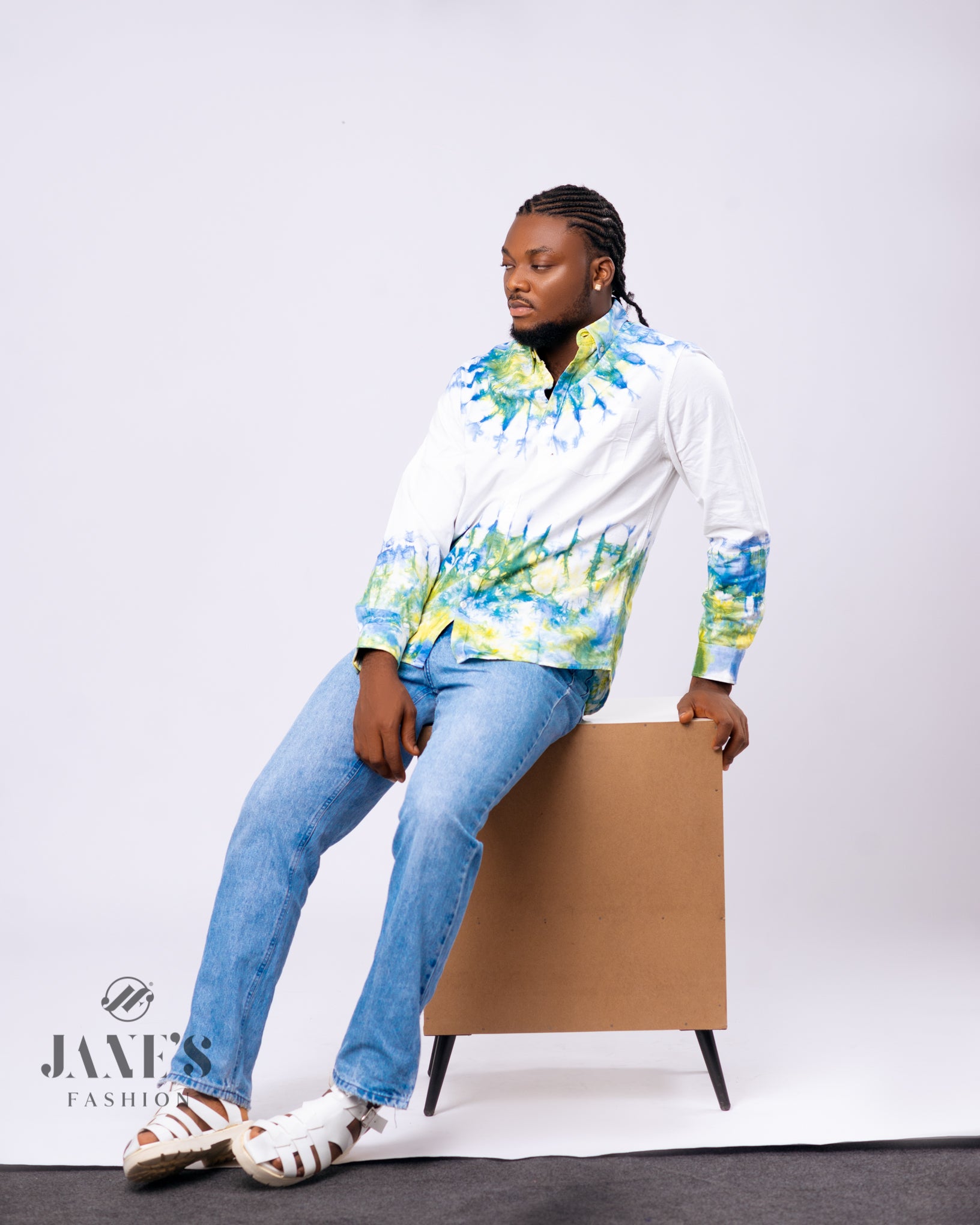 Organic Cotton Handmade Tie-Dye Shirt