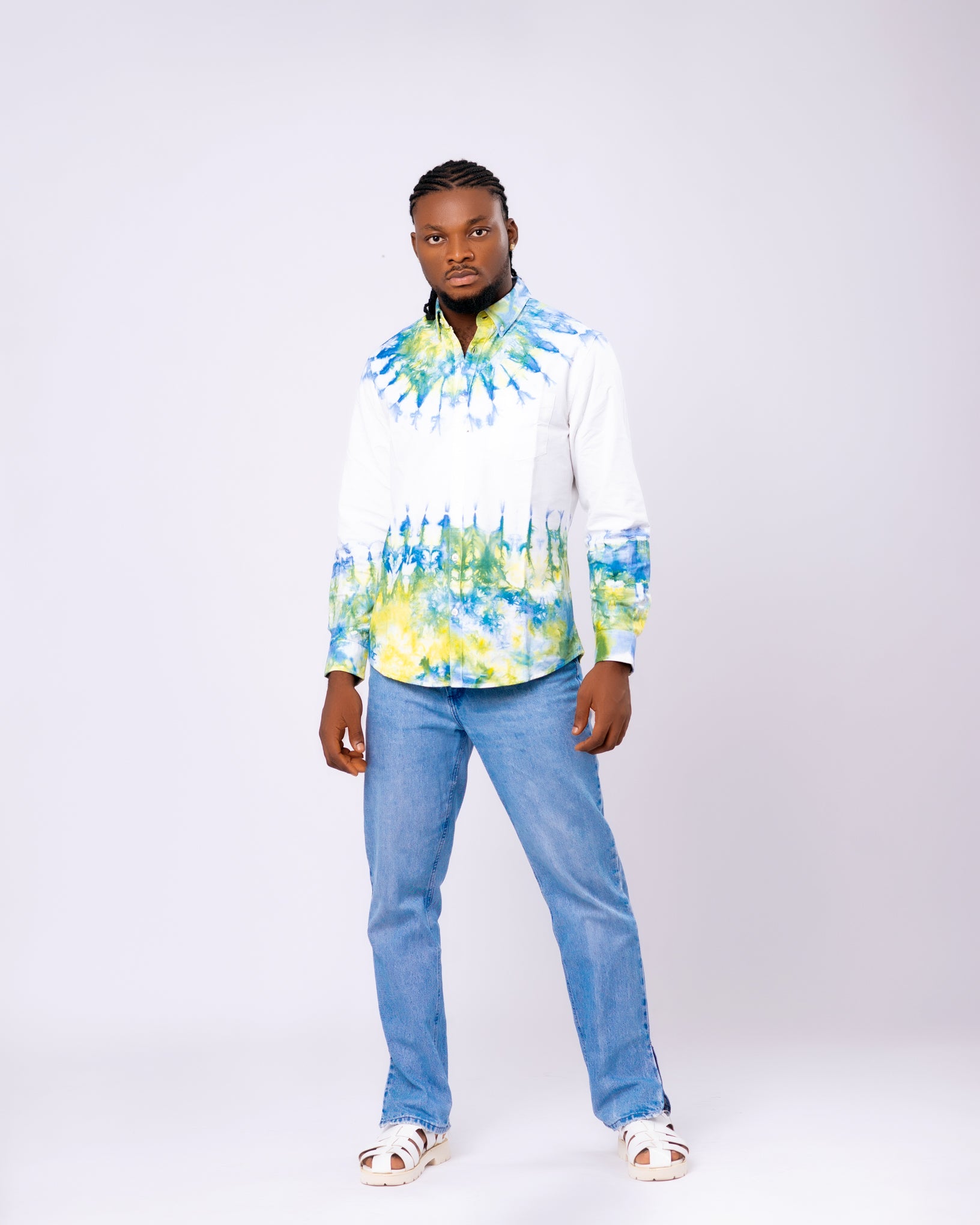 Organic Cotton Handmade Tie-Dye Shirt