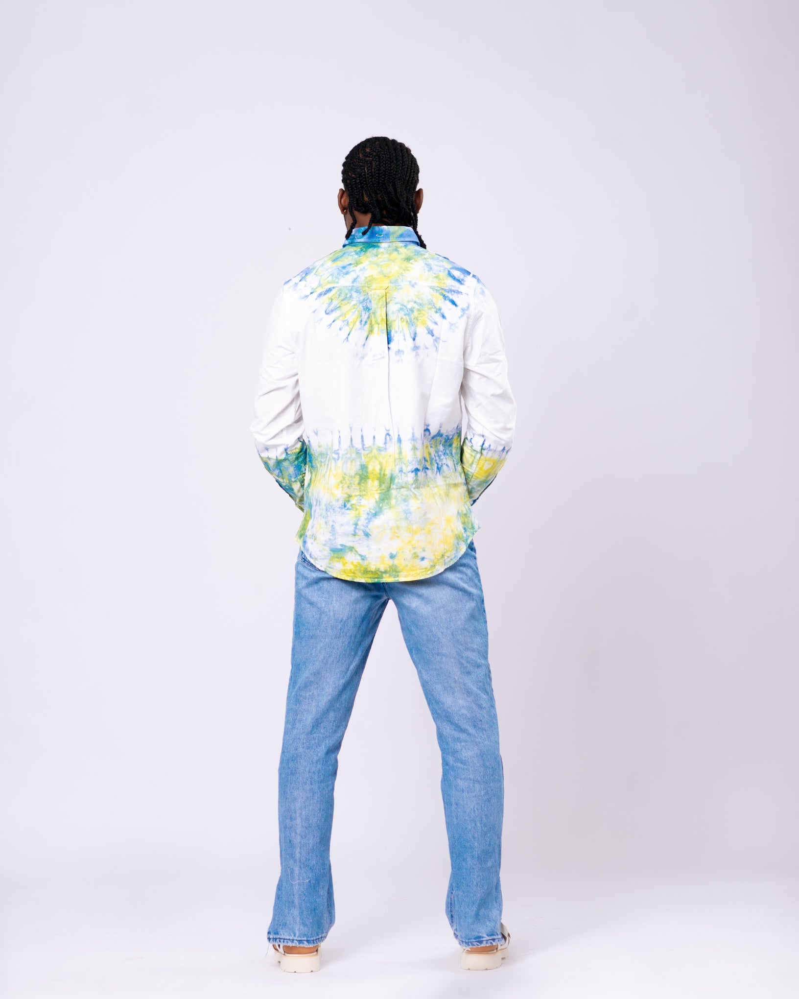 Organic Cotton Handmade Tie-Dye Shirt
