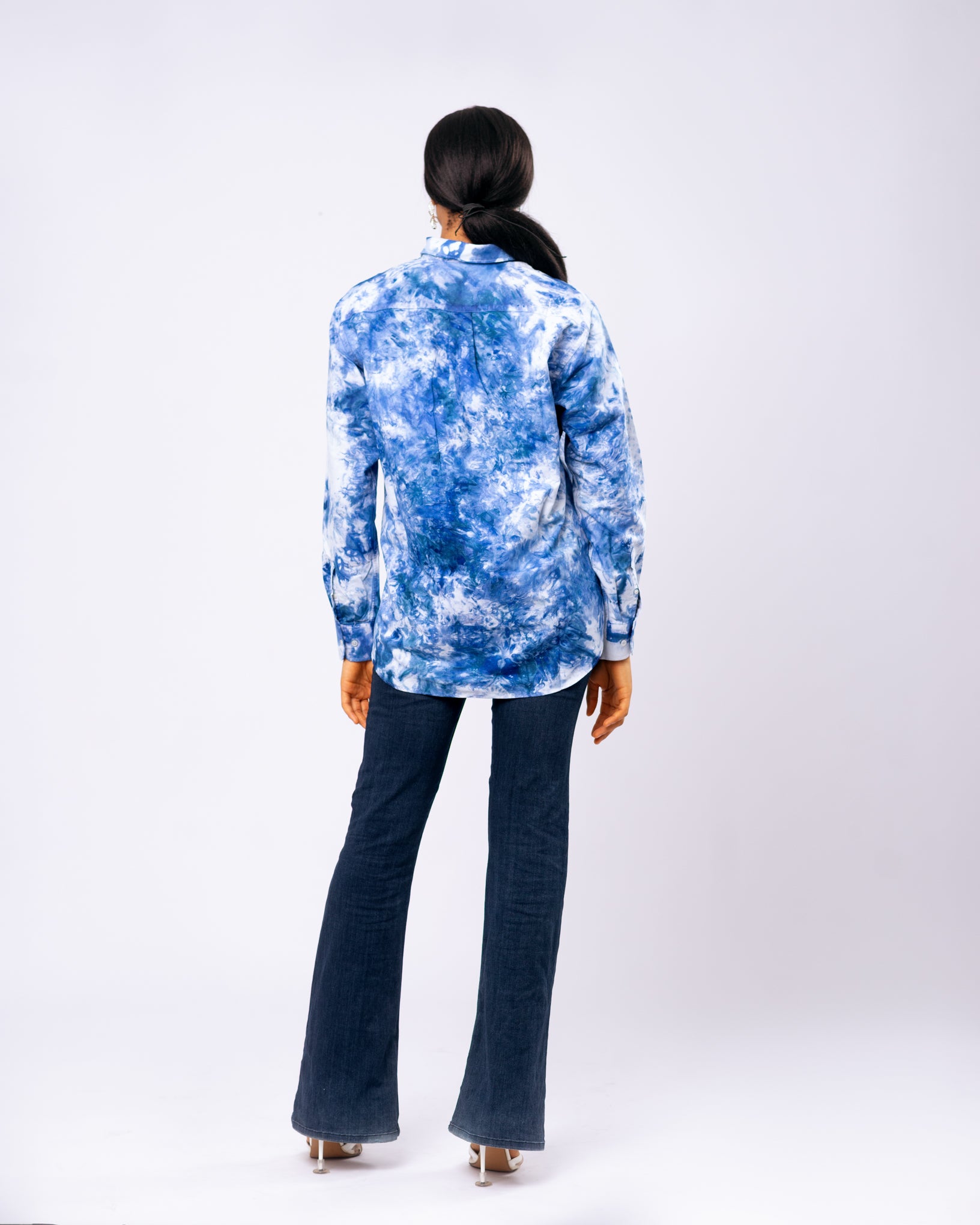 Organic Cotton Handmade Tie-Dye Shirt.