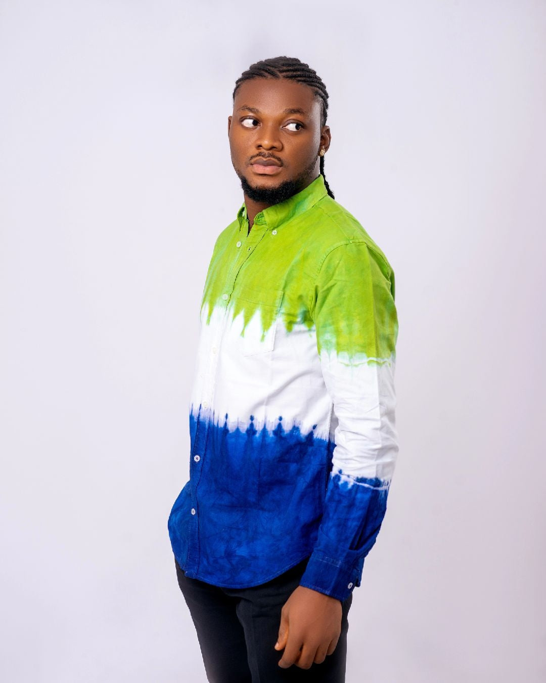 Recycled Organic Cotton Handmade Tie-Dye Shirt